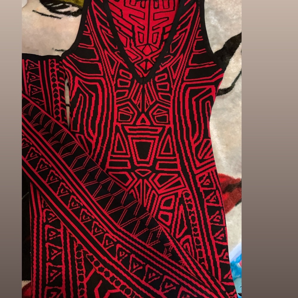 Red jumpsuit